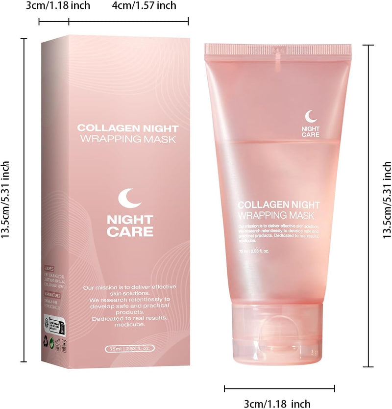 Collagen Night Wrapping Mask - TUZZUT Qatar Online Shopping