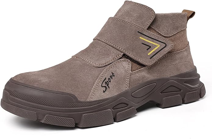 Suede Slip-On Walking Safety Toe 3644 - TUZZUT Qatar Online Shopping