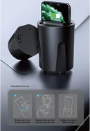 Car Wireless Charger Cup, 5 in 1 Qi Certified Fast Charging Station for Car B1 - TUZZUT Qatar Online Shopping