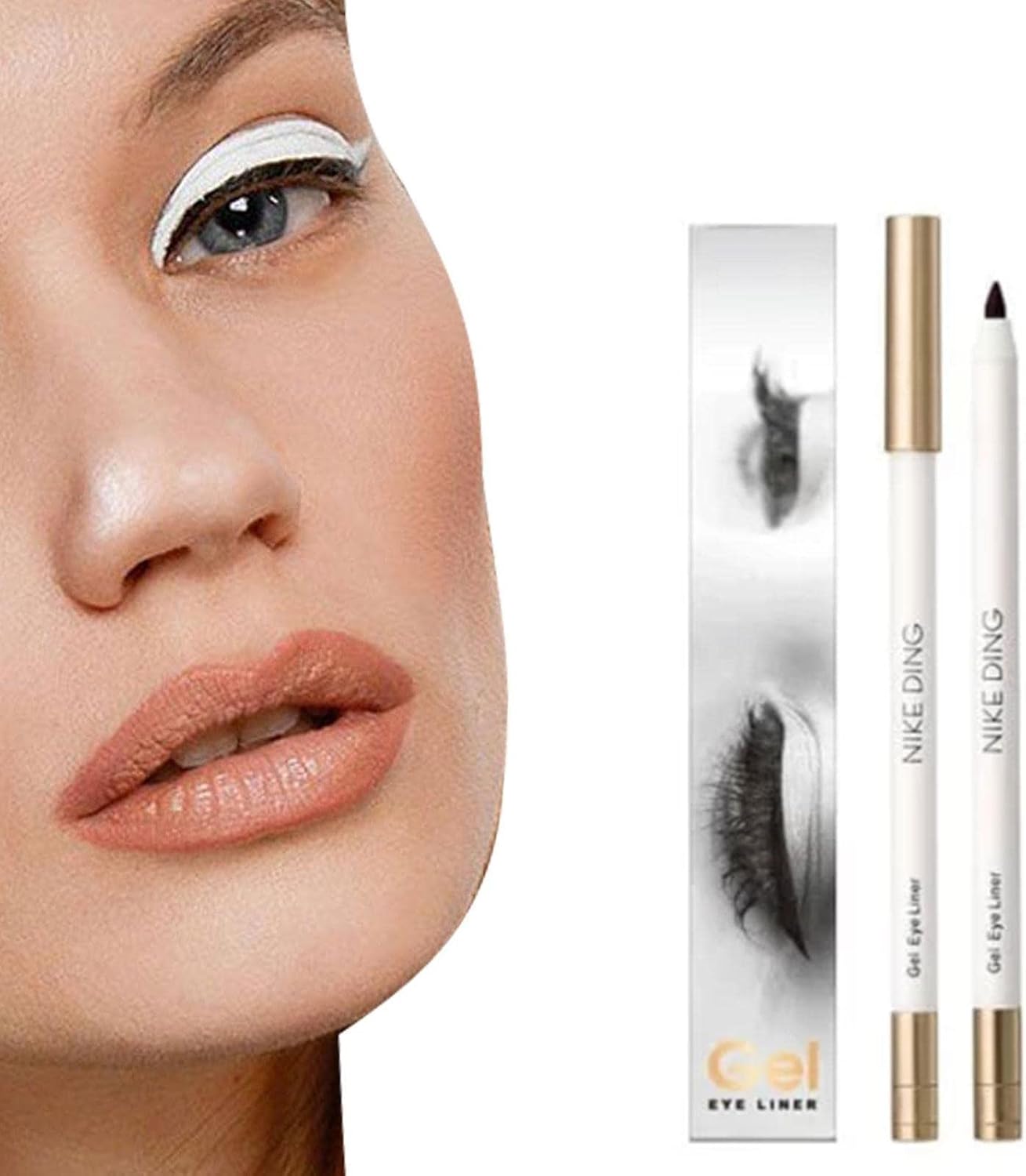 AOXO Long Wear Waterproof Ultra-slim Eyeliner Pencil Eyeliner Gel Pencil AOXO Long Wear Waterproof Ultra-slim Eyeliner Pencil Eyeliner Gel Pencil
