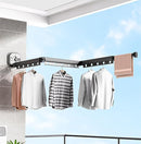 Adsorption Wall Mounted Folding Clothes Drying Rack 400-000-1373 - TUZZUT Qatar Online Shopping