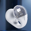 Bone Conduction Headphones with Ear Clip Wireless Earbuds, Bone Conduction Wireless Earbuds E01