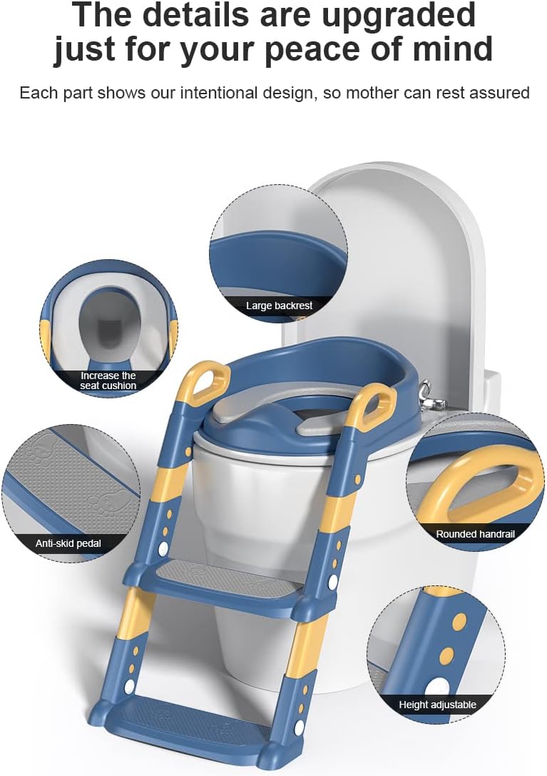 Children's Toilet Ladder Male and Female Baby - TUZZUT Qatar Online Shopping