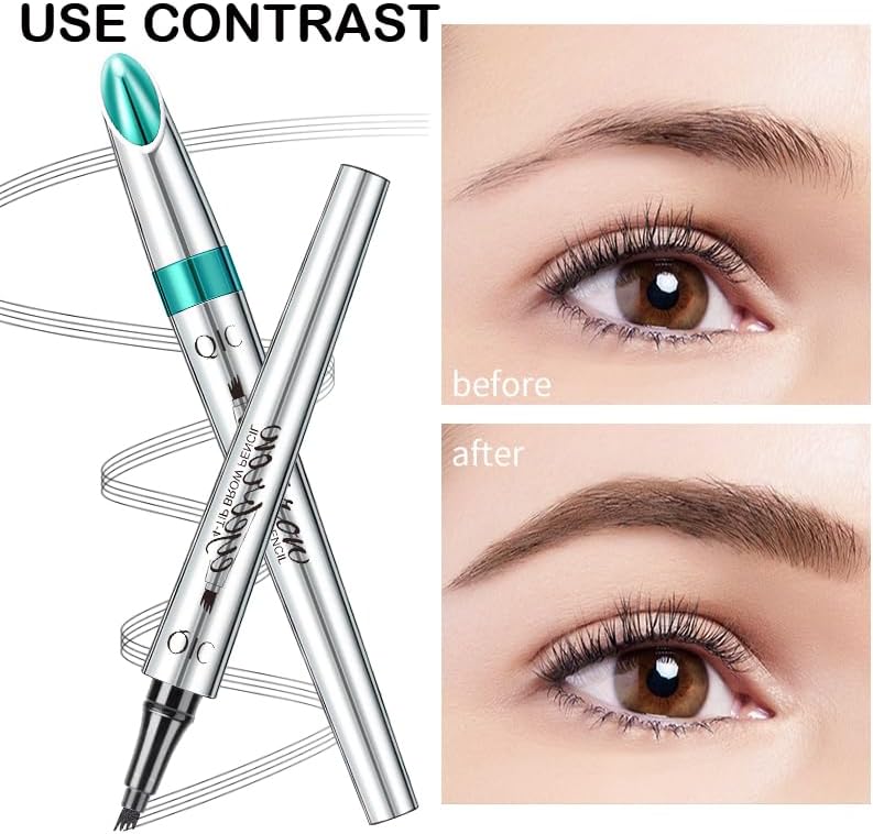 QIC Eyebrow 4 Tip Brow Pencil - TUZZUT Qatar Online Shopping