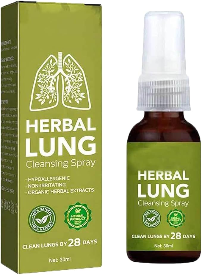 Breathdetox Herbal Lung Cleansing Spray - 30ml