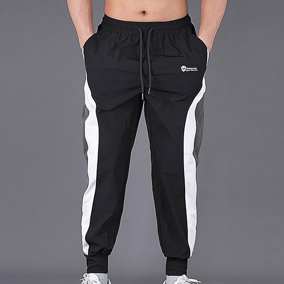 MAKN Men's Gym Workout Lounge Open Bottom Sweatpants with Pockets S4857208 MAKN Men's Gym Workout Lounge Open Bottom Sweatpants with Pockets S4857208