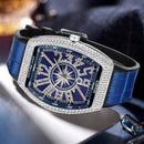 Diamond Dial Strap Quartz Sports Watch W7502 - TUZZUT Qatar Online Shopping