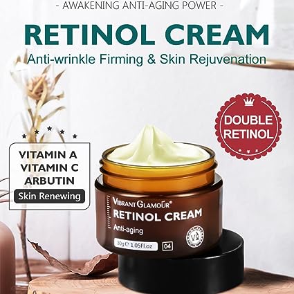 Retinol Anti Aging Face Cream Vibrant Glamour - Tuzzut.com Qatar Online Shopping