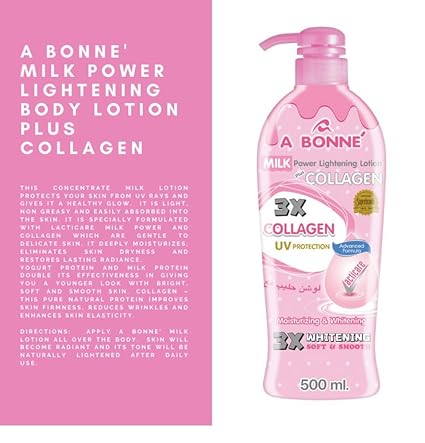 A bonne Body Lotion Smooth & Soft Skin Collagen 500ml