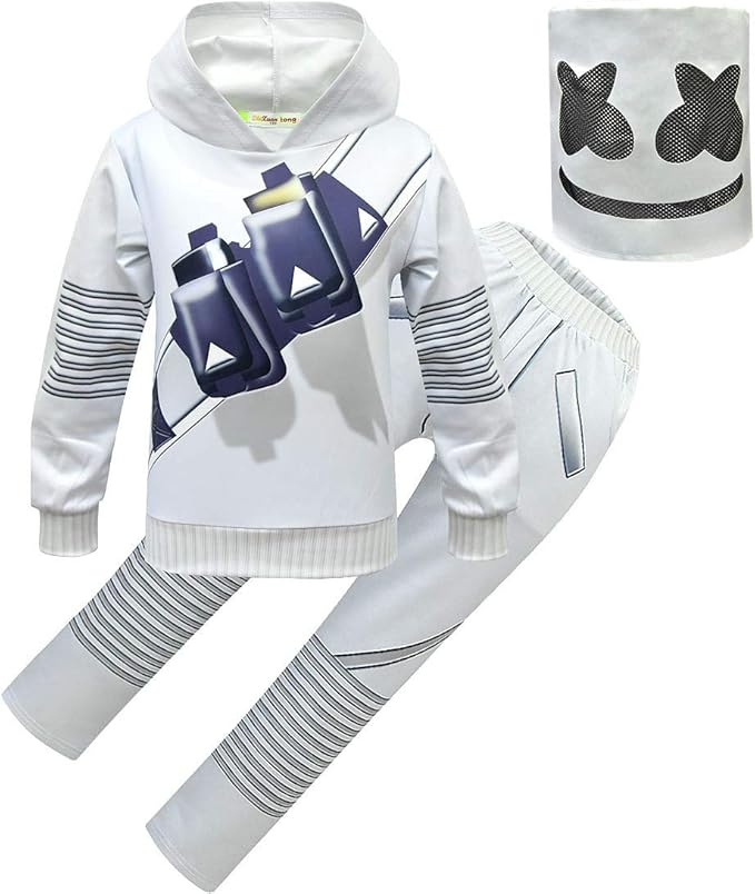 DJ Marshmello Costumes Jumpsuits Kids S689788 - TUZZUT Qatar Online Shopping