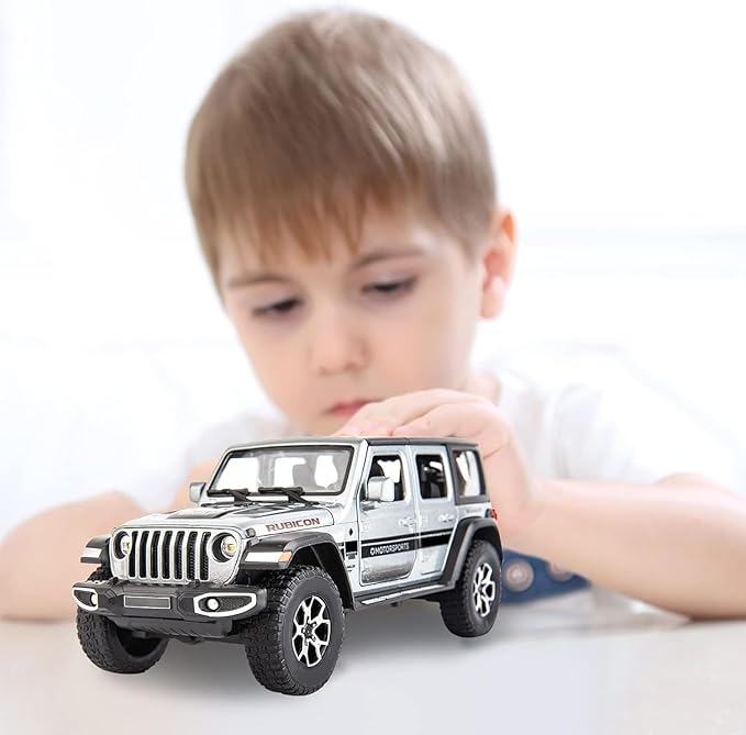 Off-Road 7 Door Jeep Wrangler Alloy Toy Car 1:22 Off-Road 7 Door Jeep Wrangler Alloy Toy Car 1:22