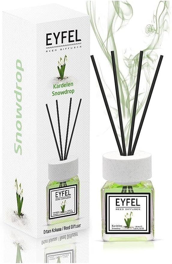 EYFEL Snowdrop Reed Diffusers 120ml EYFEL Snowdrop Reed Diffusers 120ml
