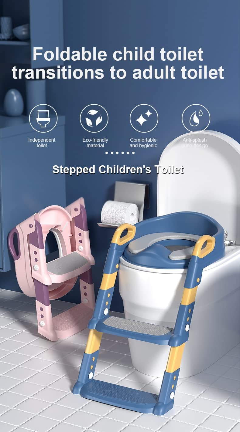 Children's Toilet Ladder Male and Female Baby - TUZZUT Qatar Online Shopping
