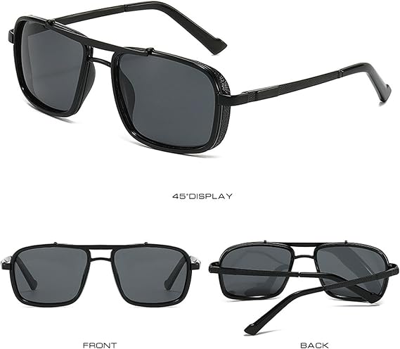 Vintage Punk Fashion Sunglasses S4975 - TUZZUT Qatar Online Shopping