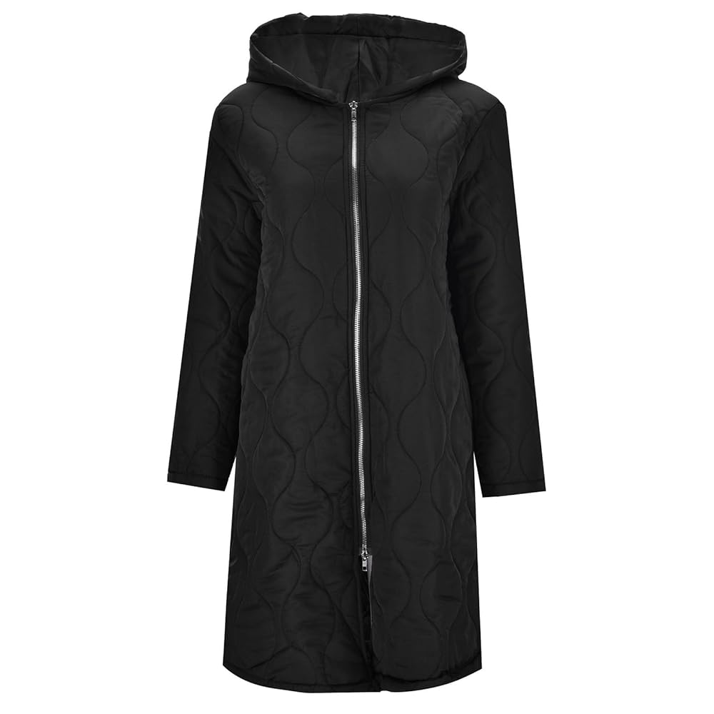 Women's Puffer Jacket Quilted Lightweight PackableWarm Outwear 28570
