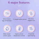 French Egg Roll Hairstyle iron V-shaped Hair Curler 32mm Big Deep Wave EJ -818 - Tuzzut.com Qatar Online Shopping