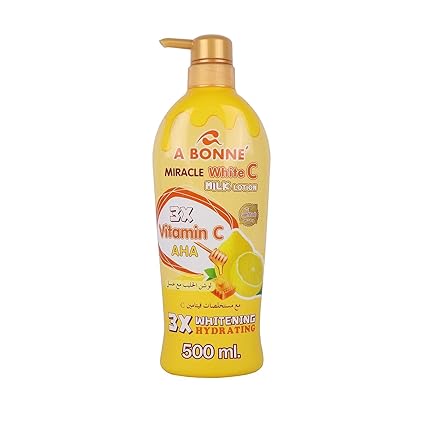 A Bonne Miracle White C Vitamin C and Honey Formula Milk Lotion 500ml A Bonne Miracle White C Vitamin C and Honey Formula Milk Lotion 500ml