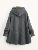 Women's Outerwear Winter Warm Thicken Hooded Coat 7012138