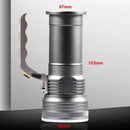 Rechargeable LED High Power Searchlight Metal 3 Mode Long Beam Flashlight Torch Max 8000 Lumens XM-LT6 - TUZZUT Qatar Online Shopping