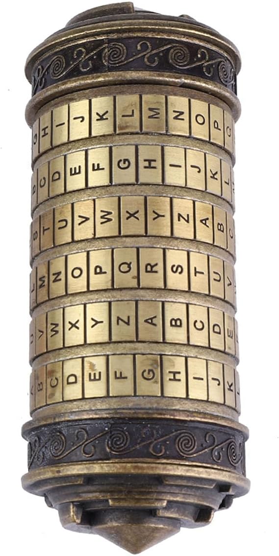 Cryptex Box, Code Lock Secret Box Cryptex Box, Code Lock Secret Box