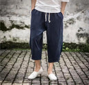 Men's Chinese Style Wide Leg Casual Trendy Pants 9470 - TUZZUT Qatar Online Shopping
