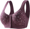Bra with Front Closure for Easy Wearing, No Steel Ring, Comfortable Button with U-shaped Bra   B8807 - TUZZUT Qatar Online Shopping