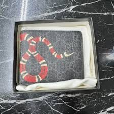 Kingsnake Black Bifold Wallet S403207 Kingsnake Black Bifold Wallet S403207