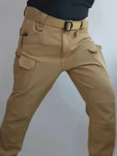 Men's Tactical Pants, Designed For Windproof And Durable Use, With Multiple Pockets, Suitable For Outdoor Activities   B297088 - TUZZUT Qatar Online Shopping