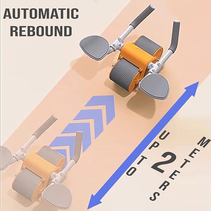 Elbow Support Automatic Rebound Abdominal Roller Wheel