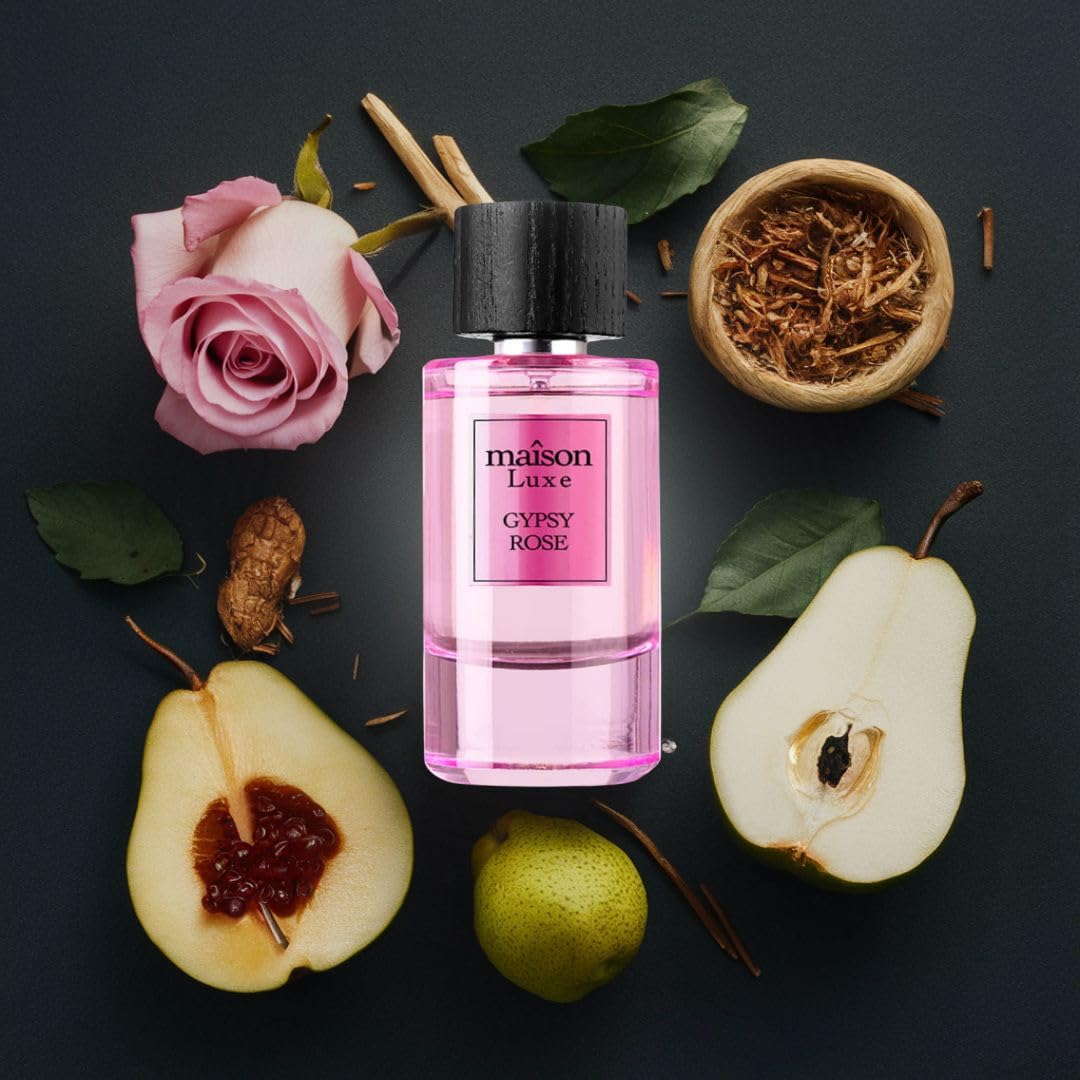 Hamidi MAÎSON LUXE GYPSY ROSE EDP Perfume - 110ML (Inspired by PDM - Delina Exclusif) Hamidi MAÎSON LUXE GYPSY ROSE EDP Perfume - 110ML (Inspired by PDM - Delina Exclusif)
