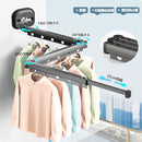 Adsorption Wall Mounted Folding Clothes Drying Rack 400-000-1373 - TUZZUT Qatar Online Shopping