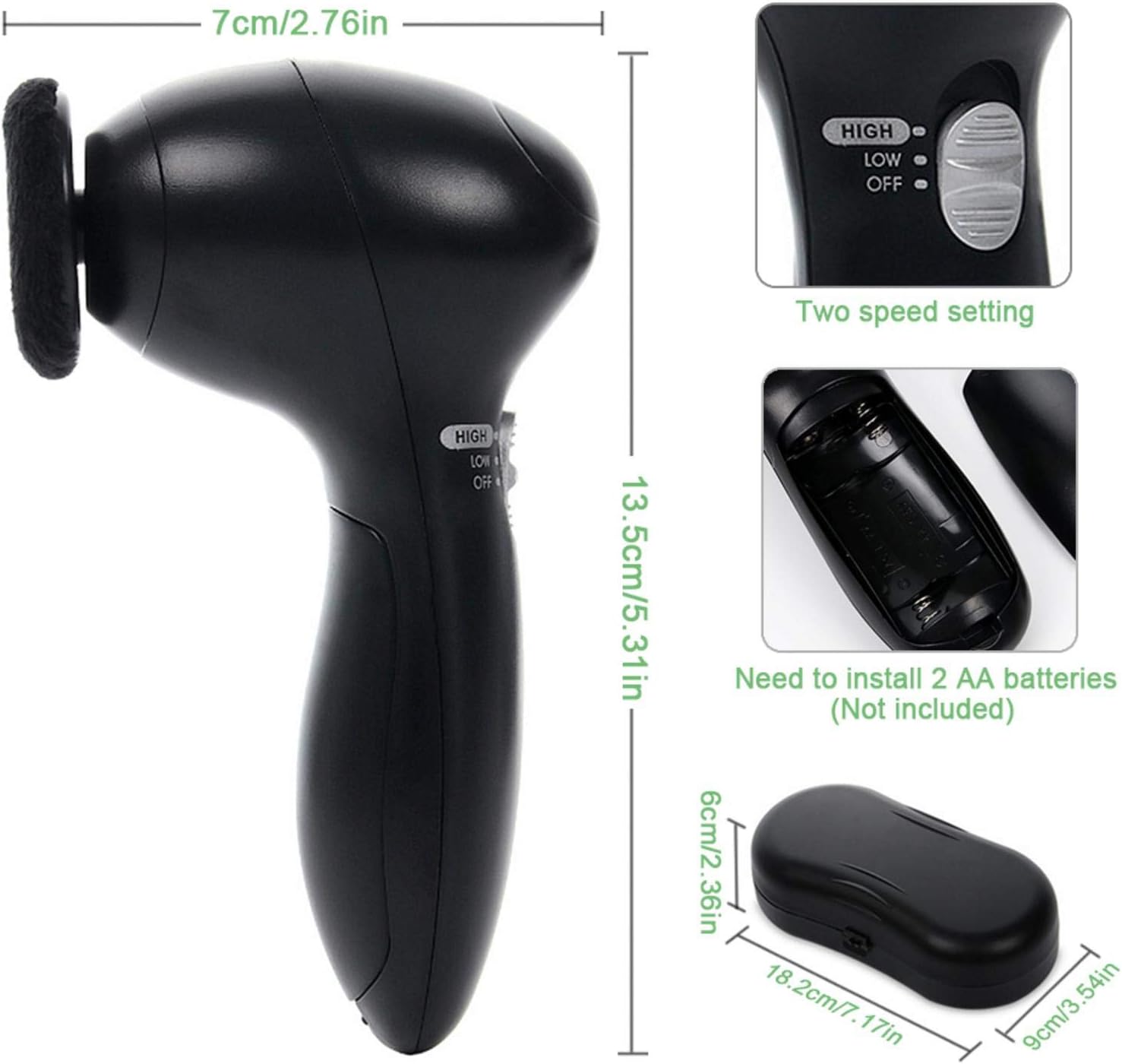 4 IN 1 Automatic Shoe Polishing Brush AE-711 4 IN 1 Automatic Shoe Polishing Brush AE-711