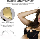 Summer Frontless Bra Deep Plunge Bra Gather Nipple Patch Underwear Accessories Backless Strapless Bra for Dress Kit - Tuzzut.com Qatar Online Shopping
