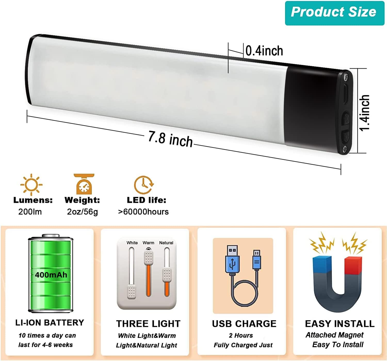 Night Light 3 Color Wall Lamp IP20 Night Light 3 Color Wall Lamp IP20