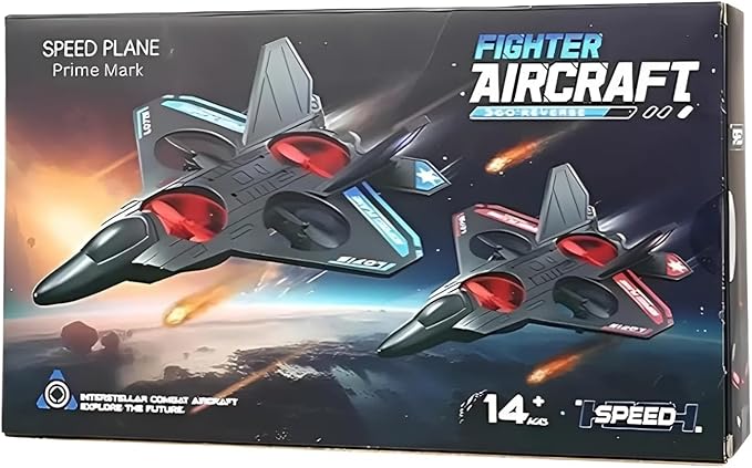 Fighter AirCraft Toy Hoverig Circling with Remote Control - L0715 - TUZZUT Qatar Online Shopping