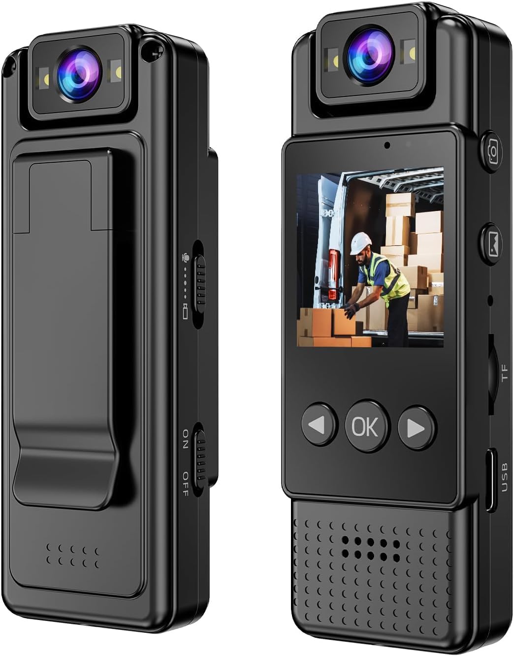 Night Vision Mini Body Camera 1080P, 180° Rotation Night Vision Mini Body Camera 1080P, 180° Rotation