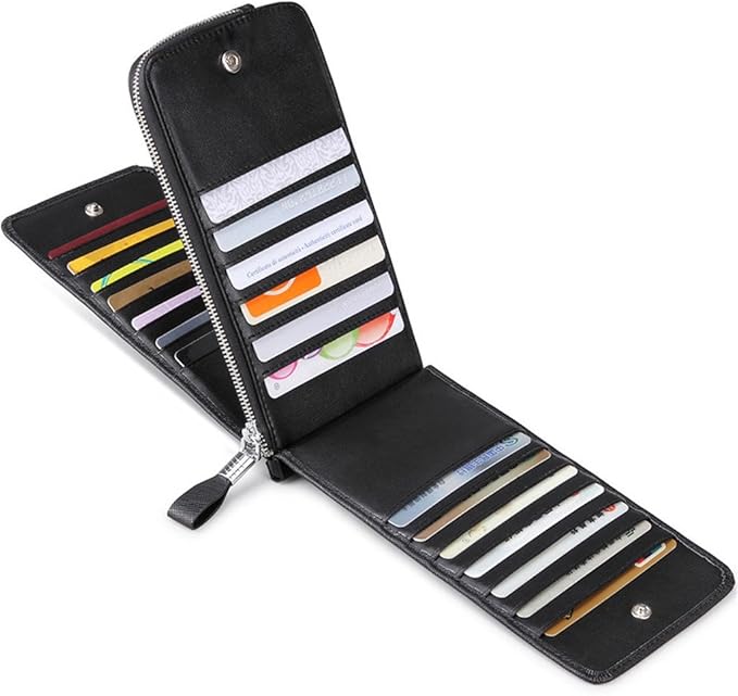 Women's Genuine Leather Multi Credit Card Holder B-102039 Women's Genuine Leather Multi Credit Card Holder B-102039