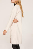 Women's Collective Pocket Front Coat 172597 - TUZZUT Qatar Online Shopping