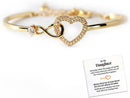 Infinity Heart Bracelet For Women