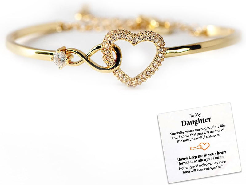 Infinity Heart Bracelet For Women