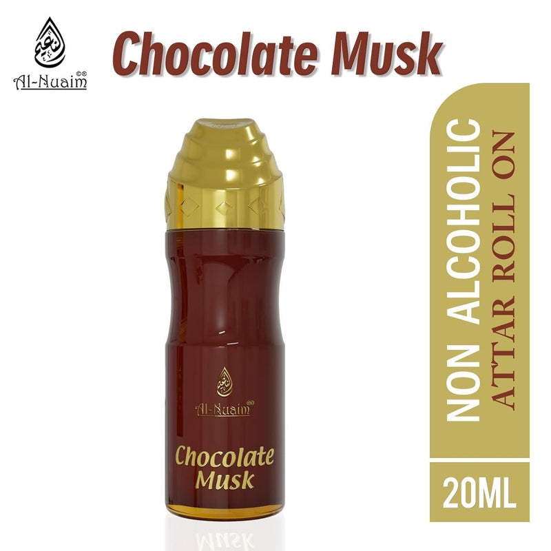 Al-Nuaim Chocolate Musk 20 ml Long Lasting Attar Roll on