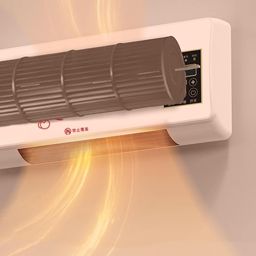 Wall Mounted Electric Space Heater with Remote Control 1800W Wall Mounted Electric Space Heater with Remote Control 1800W