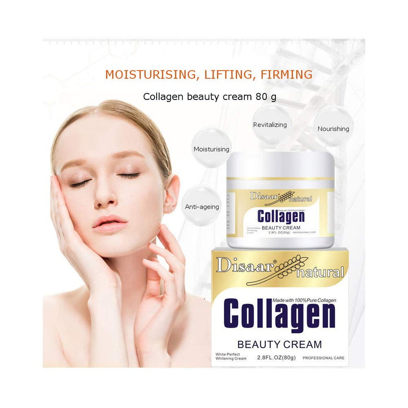 DISAAR BEAUTY Collagen Beauty Cream 80g - Tuzzut.com Qatar Online Shopping