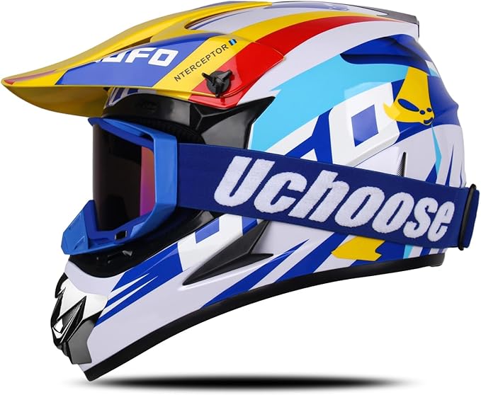 Motorcycle Goggles for Dirt Biking,ATV Riding,Sking goggles and windproof glasses for Unisex-Adult - TUZZUT Qatar Online Shopping