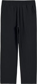 Latuza Women's Cotton Gauze Pajamas Set 2 Piece Lounge Outfits M B-97381 - TUZZUT Qatar Online Shopping