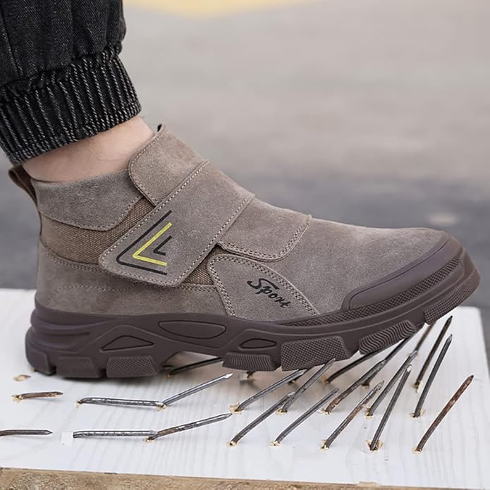 Suede Slip-On Walking Safety Toe 3644 Suede Slip-On Walking Safety Toe 3644