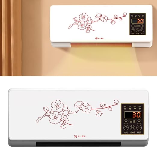 Wall Mounted Electric Space Heater with Remote Control 1800W Wall Mounted Electric Space Heater with Remote Control 1800W