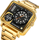 Skmei Steel Strap Watches Day Date Display Personality Alarm Watch W442362 - TUZZUT Qatar Online Shopping