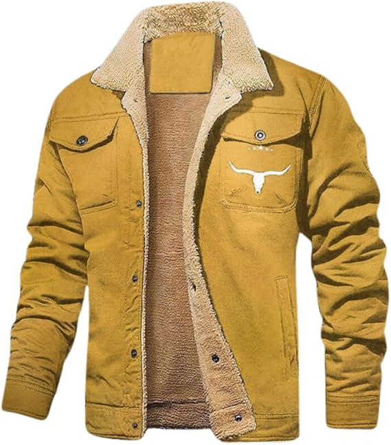 Fleece Lined Cowboy Jacket JK1021 Fleece Lined Cowboy Jacket JK1021