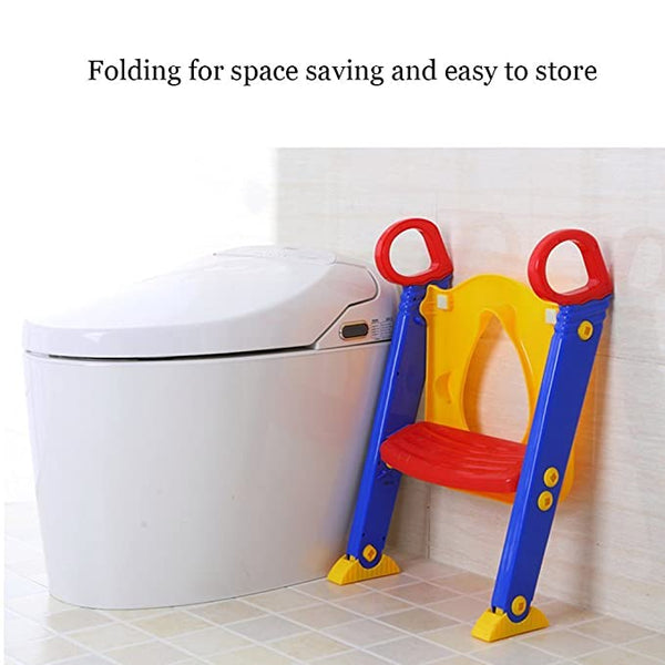 Toilet Trainer with Step Stool Ladder For Kids Toilet Trainer with Step Stool Ladder For Kids